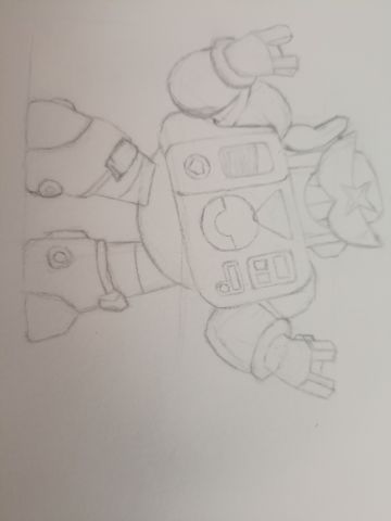 这是我画的瑟奇，不喜勿喷