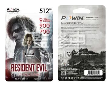 卡普空《生化危机：安魂曲》定制存储卡 512GB容量同步游戏发售