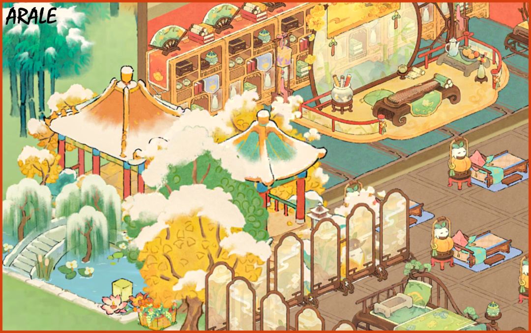 【金枝绣户】小屋布局 2