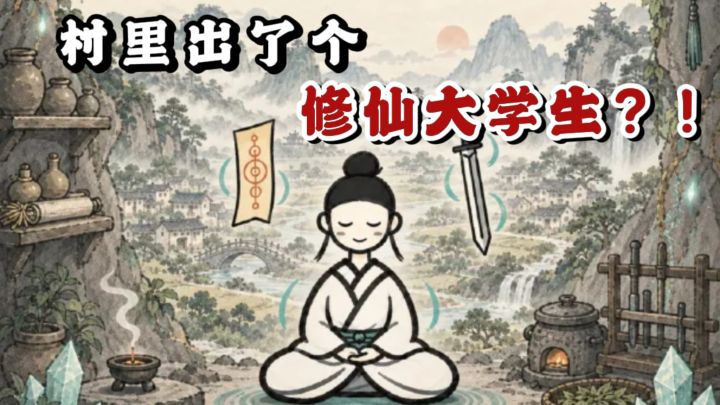 什么❓️俺们村就你会修仙❗️你是全村的希望❗️截图