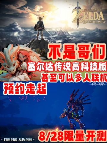 塞尔达传说高科技版？甚至还可以多人联机？