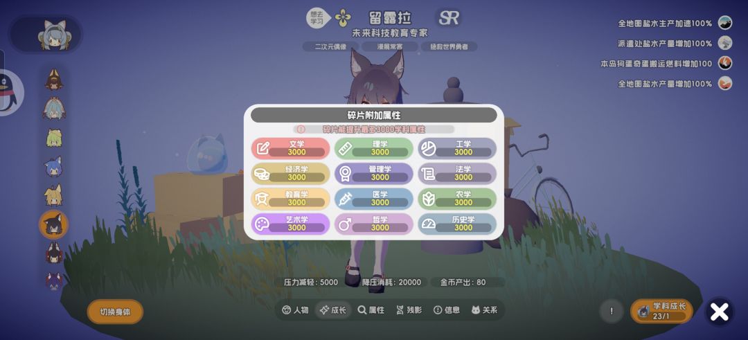留露拉毕业！截图