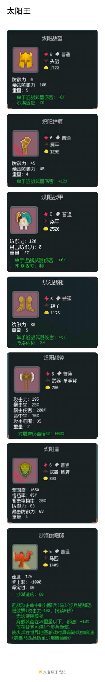 2.2.1新增领主和护卫装备