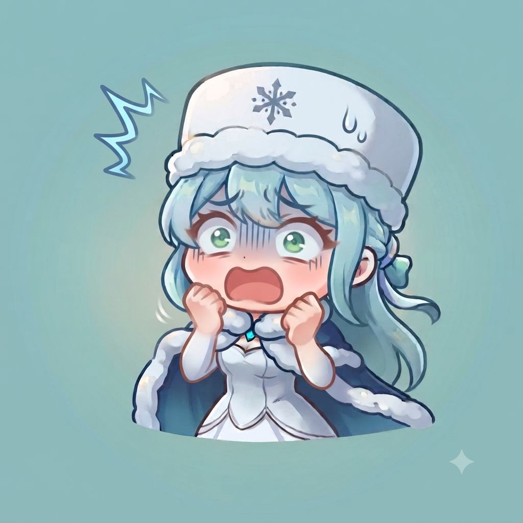 雪女表情包 6