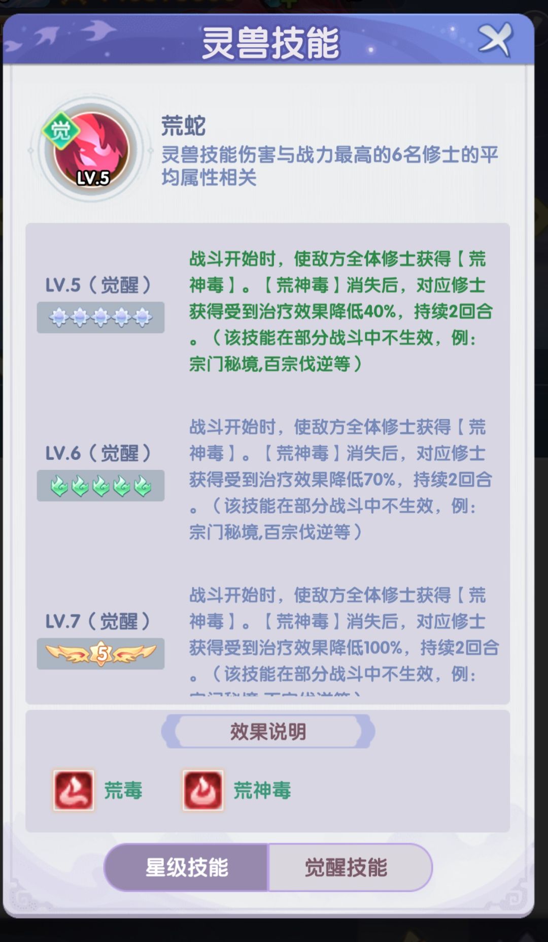 灵兽15星算不算觉醒? 1