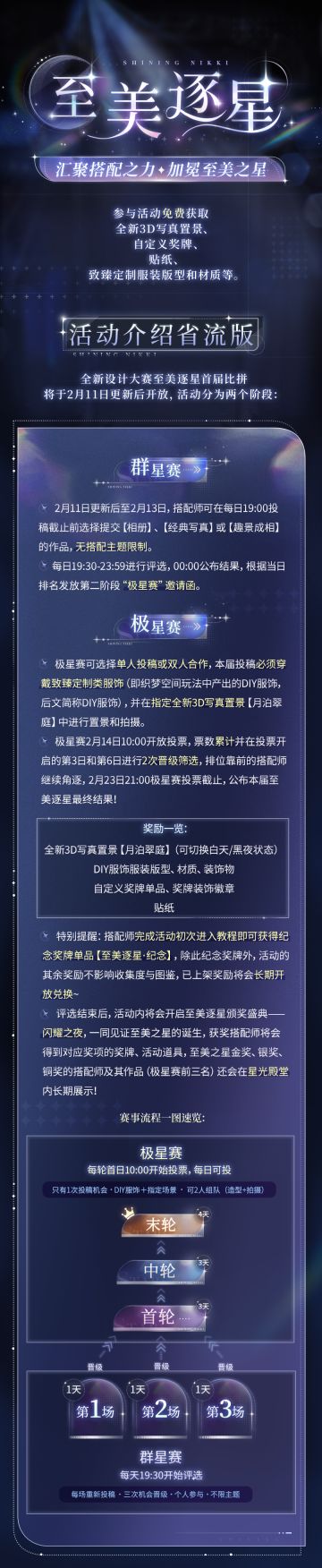 【全新设计大赛】首届至美逐星即将开启，免费获取全新3D写真置景