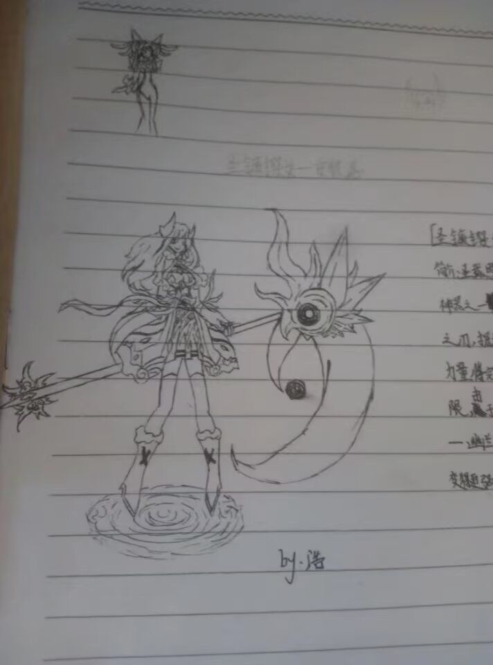 以前高中的一些画,未完结 10