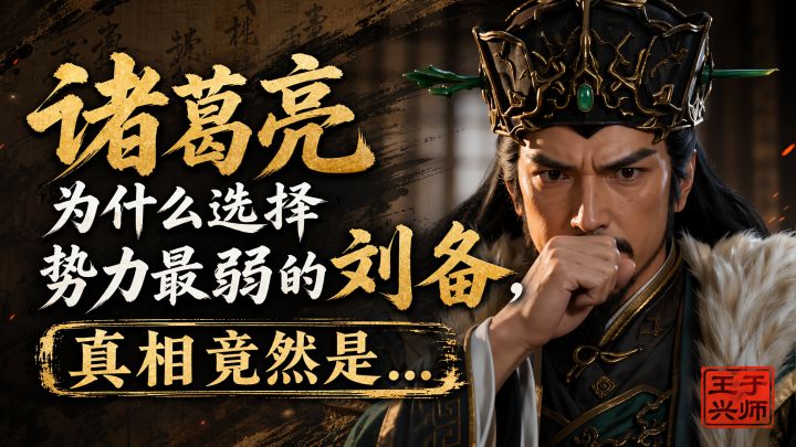 诸葛亮为什么选择势力最弱的刘备,真相竟然是...截图