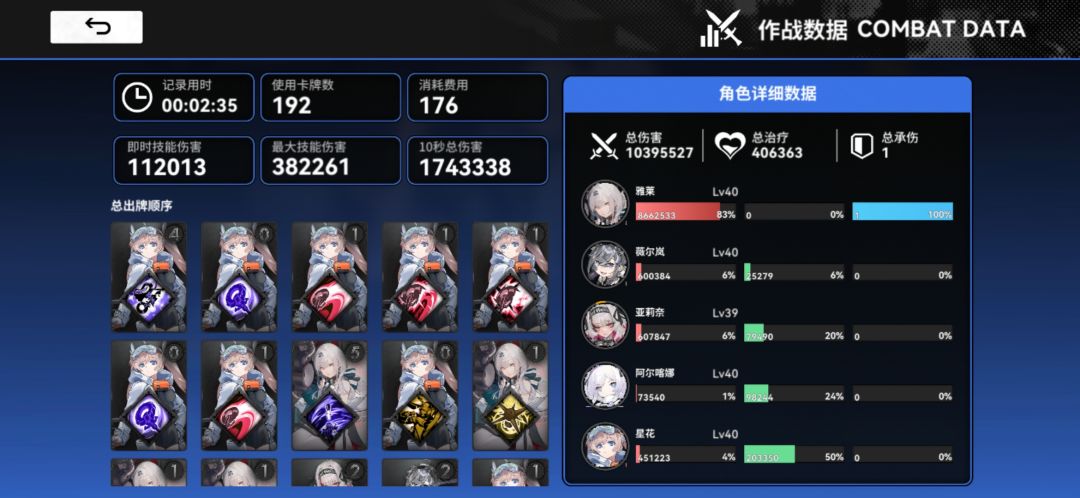 出牌数>cost数?自研平民“星奈雅”混伤队 2