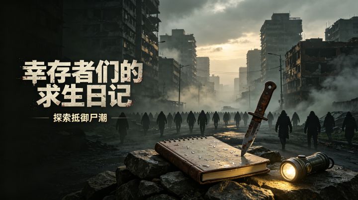 末日塔防新作!《幸存者们的求生日记》在废墟绝境求生截图