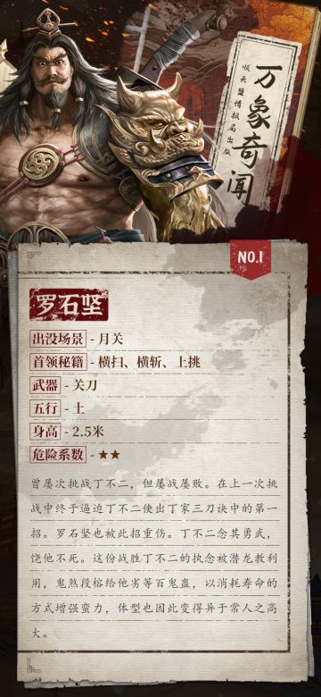 万象奇闻|月关首领——罗石坚