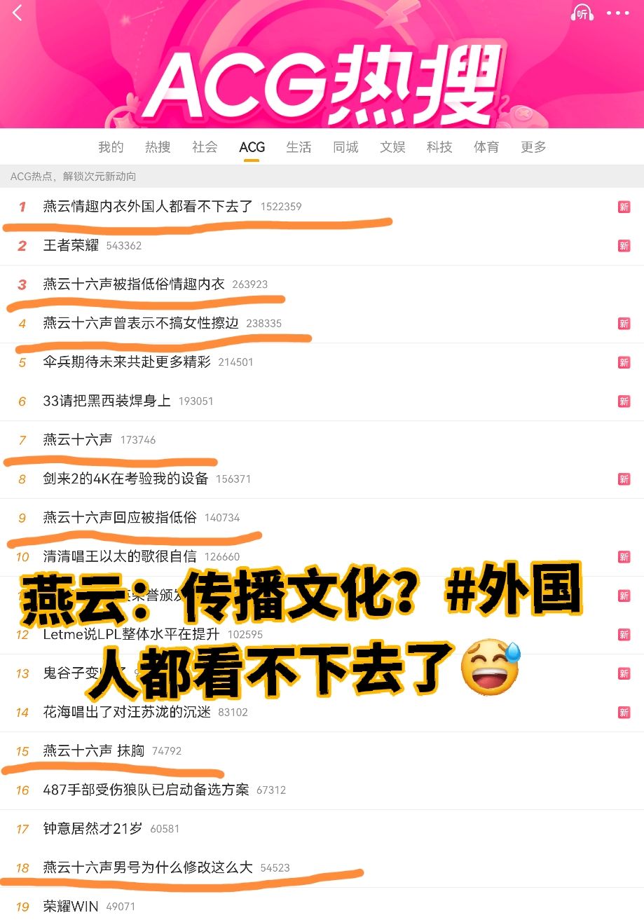 燕云:传播文化?#外国人都看不下去了😅 1