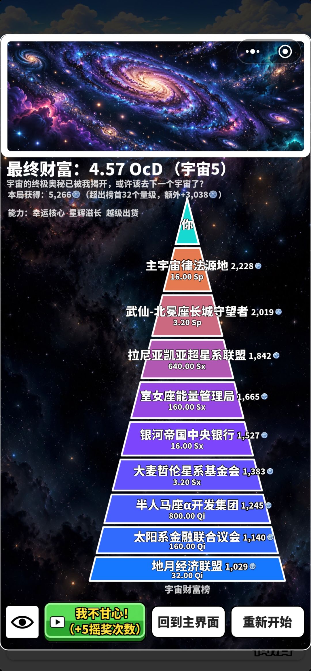 Ocd应该是这个游戏目前的极限了吧 2