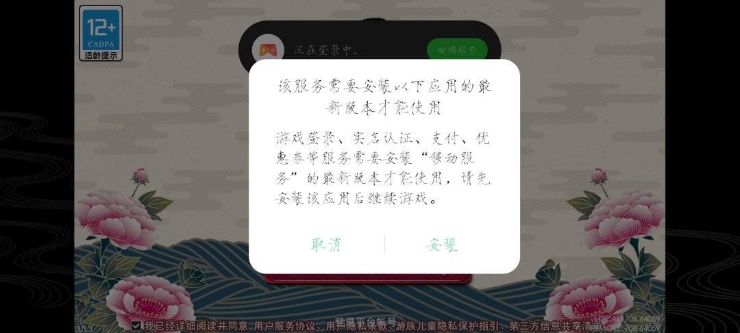 为什么一直要安装什么东西登录不了啊 1