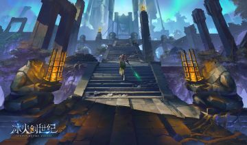 经典魔幻MMO《冰火创世纪》精美场景原画赏析
