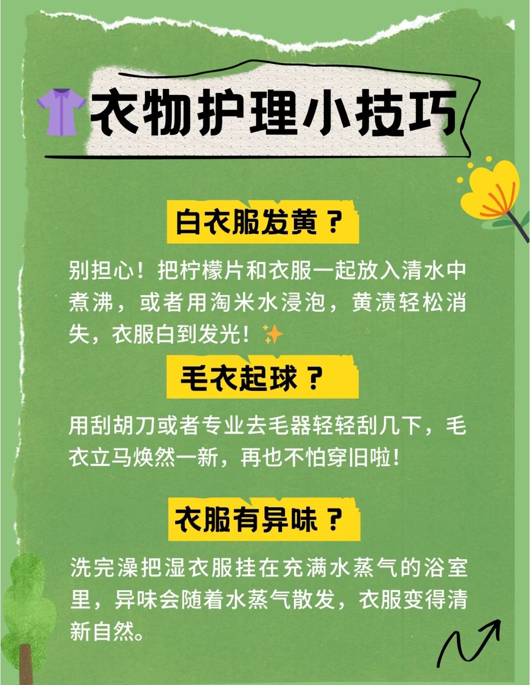🌟青年大学习|生活小妙招之衣食住行篇🌟 2