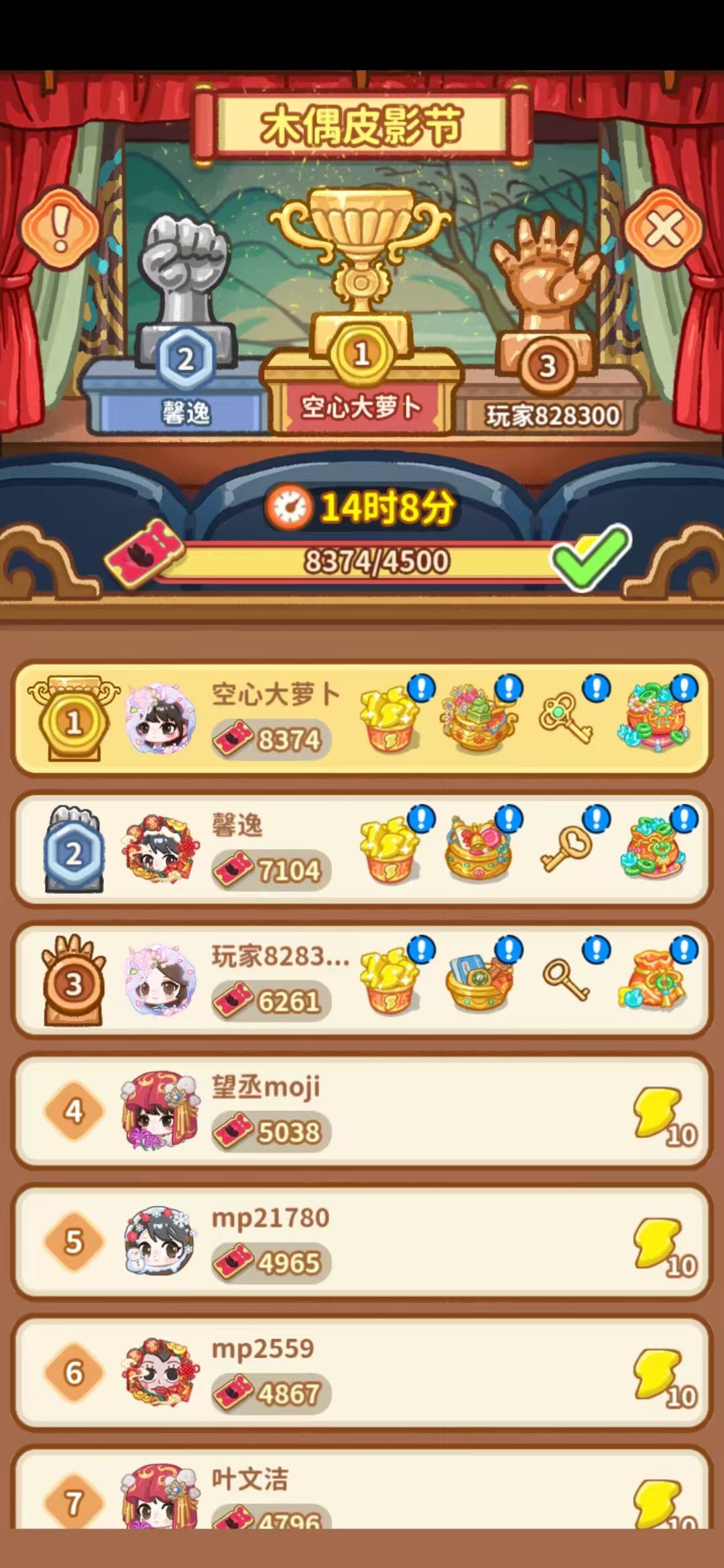 碰见疑似托的人了 3