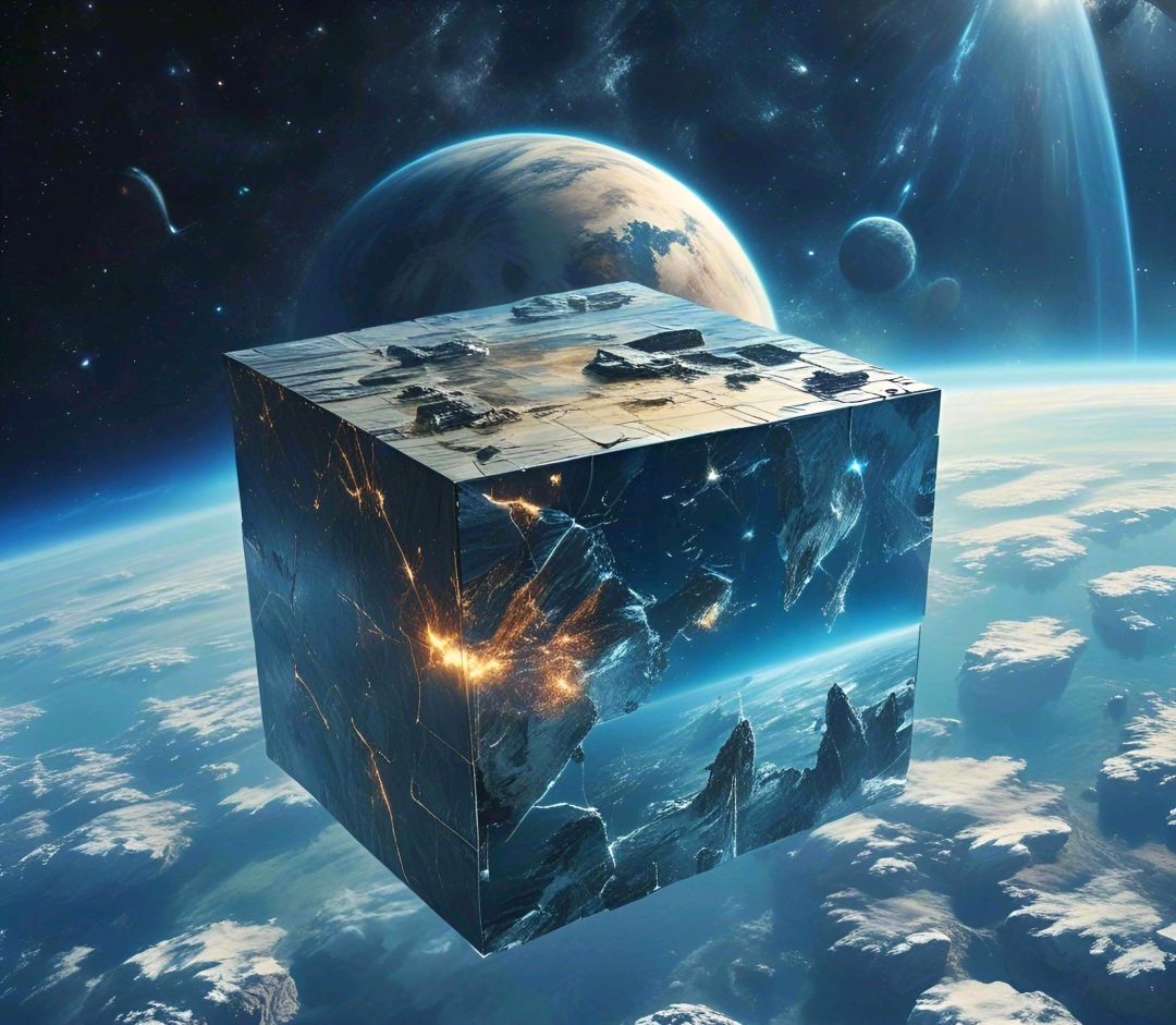 我的世界可能是一个方块的地球形状,你知道 3