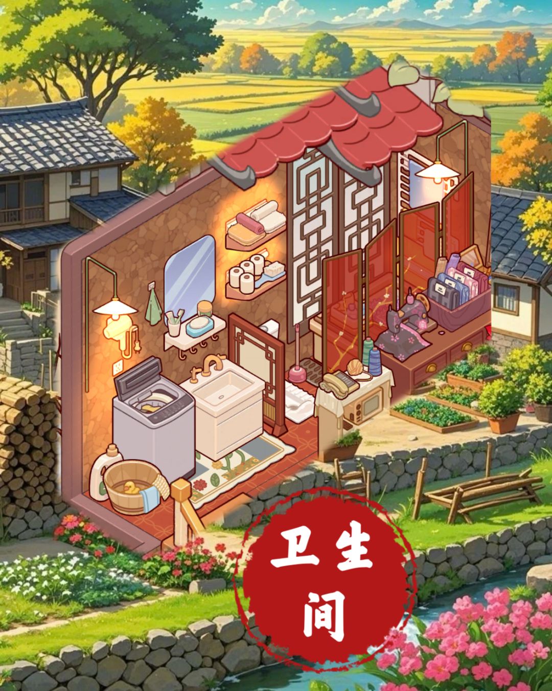 迟到的过年版🧨外婆的小院 6