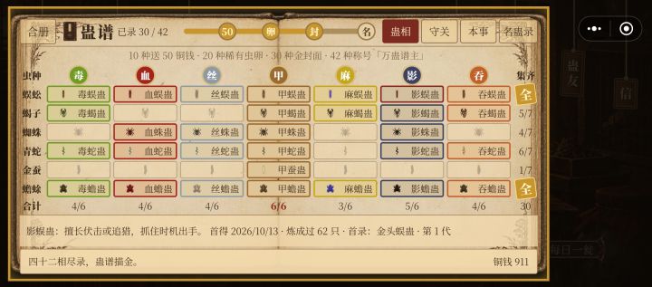 目前这个版本的强度看下来截图