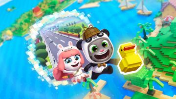 《汤姆猫跑酷》X《迷你世界》梦幻联动开启，一秒穿越到像素世界