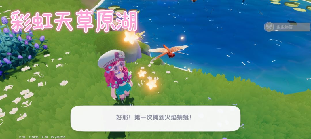 彩虹天去捉火焰蜻蜓 1