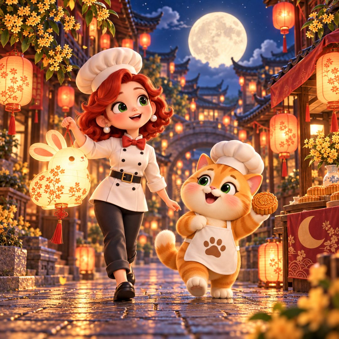 【合合餐厅日常】一场奇幻的赏月之旅 1