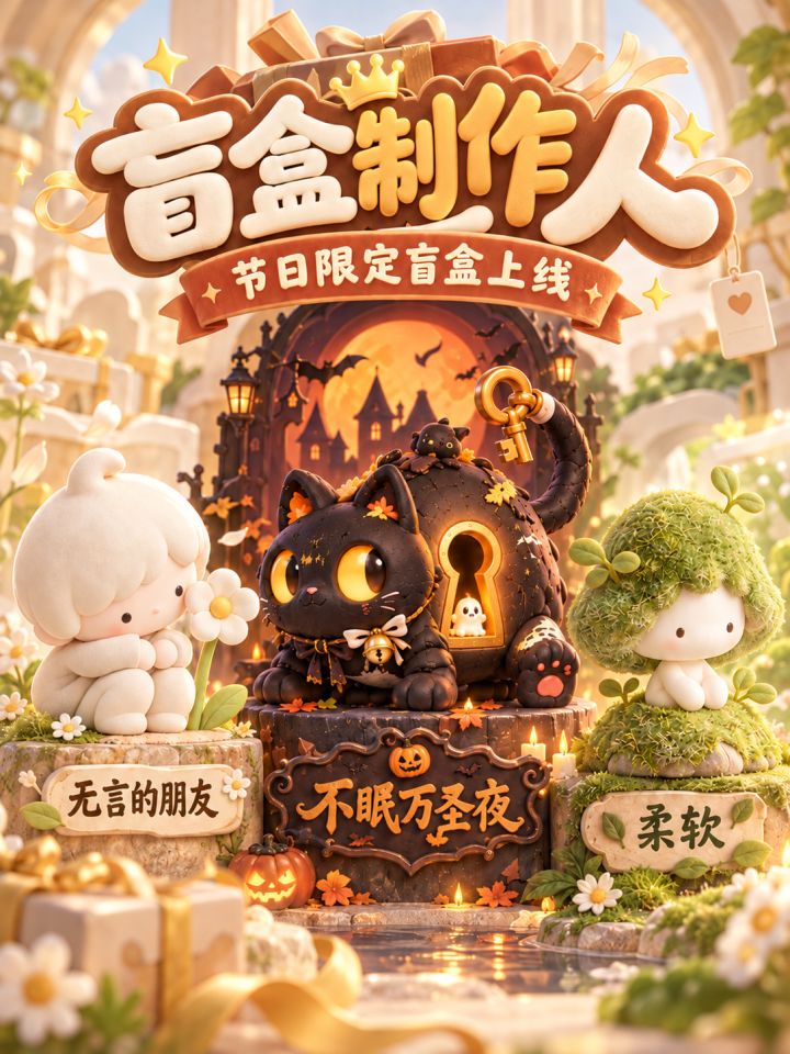 10.22更新,上午10点重启获取最新限定盲盒截图