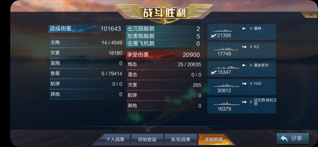 最逆天的一集，岛风毁打对面两条驱逐舰 2