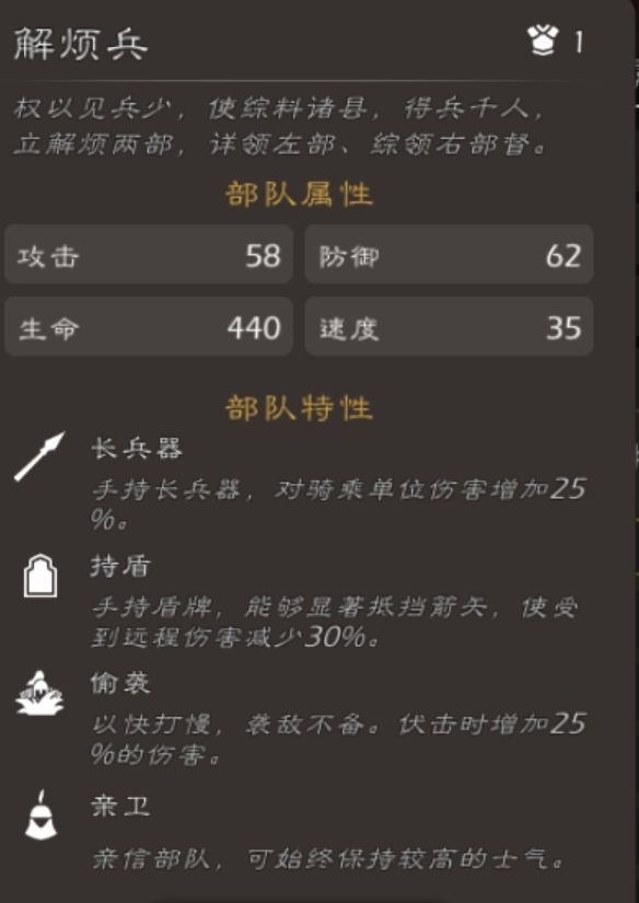 自带特殊兵种的武将截图