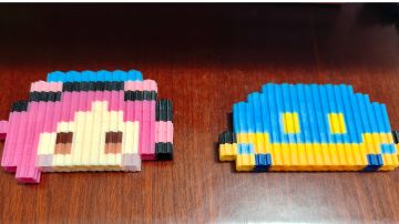 像素头像的扁扁积木版！！