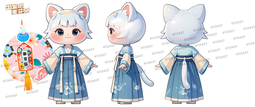 【麦芬设计大赛】正仓开运 御守猫! 1