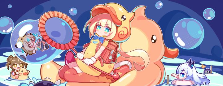 【盲盒派对】皮卡「泡泡鸭」服饰动态展示截图