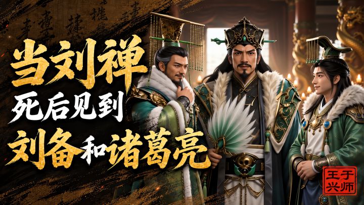 当刘禅死后见到刘备和诸葛亮截图