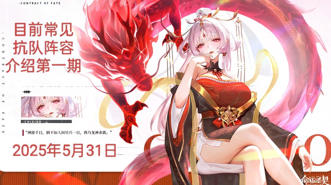 目前常见抗队阵容介绍第一期（2025年5月31日）截图