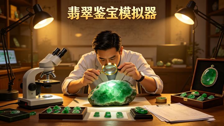 《翡翠鉴宝模拟器》之翡翠鉴宝大师游戏玩法攻略截图