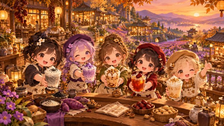 【10月21日更新】暖香茶集开张，奶茶店走到第五十站！截图