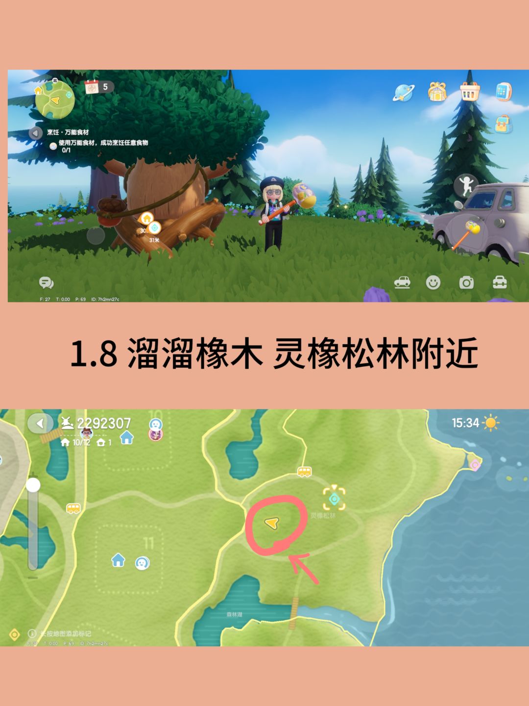 1.7 心动小镇溜溜橡木无暇萤石 兑换码 天气 2