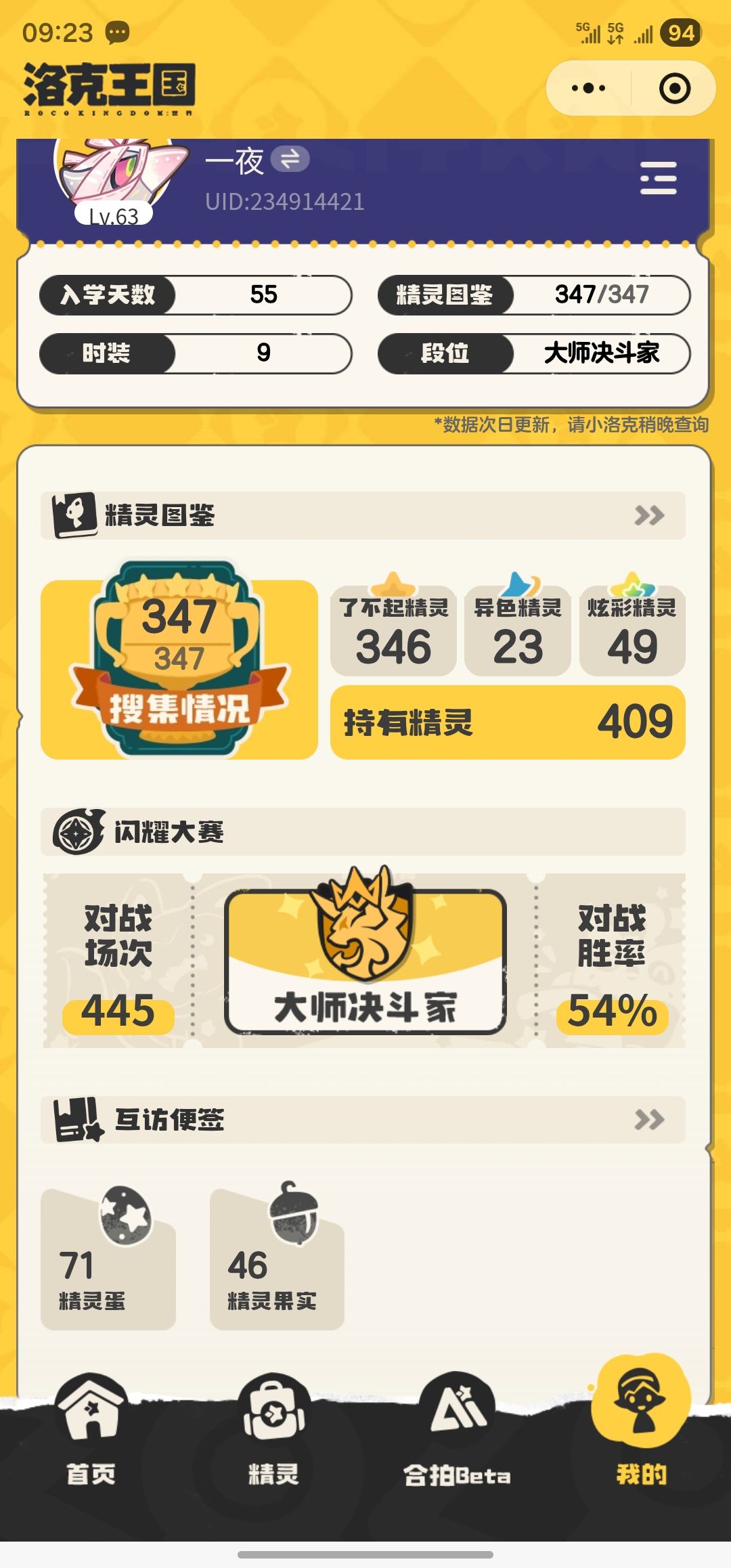 第一赛季圆满了 1