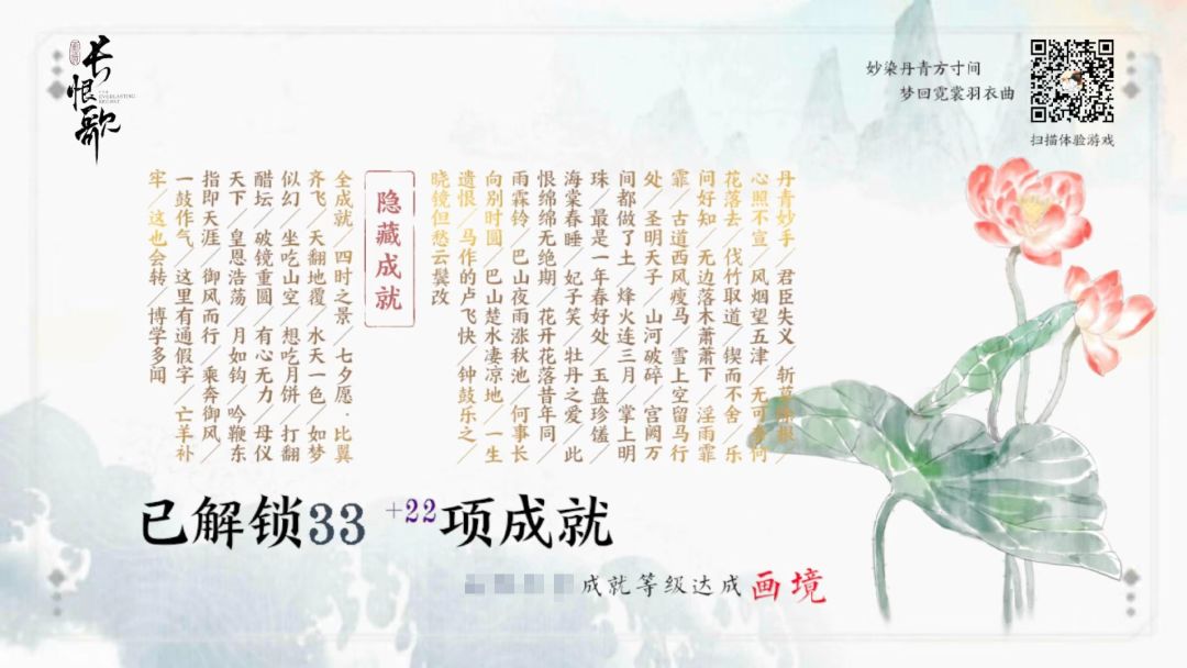 隐藏成就细节补充 2