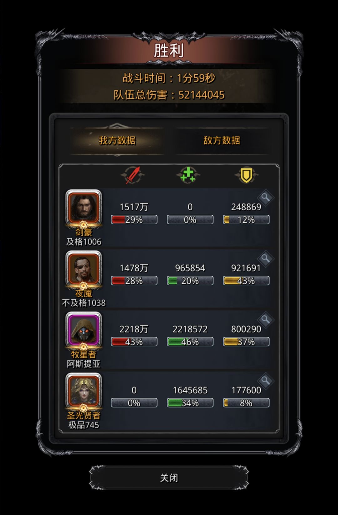 终于拿下 1