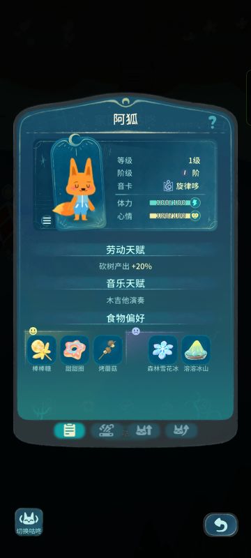 小咕咚食物偏好(新上) (附食谱及食材获取)