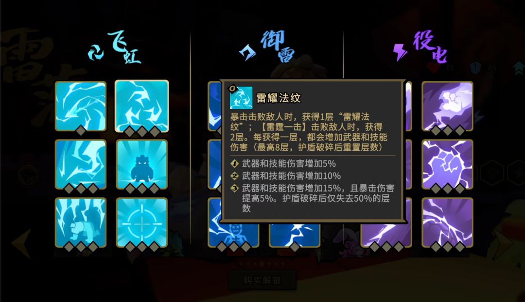 弓虎（狙击虎）作为整个游戏中爆发最高的角色之一输出不俗的同时还拥有相对较远且较为安全的输出环境核心金爵：催神毁智＞雷耀法纹（搭配血肉之躯，破釜沉舟170%的武器伤害加成40%的暴击伤害加成，相当离谱）＞雷霆万钧＞孤影独侠（这样搭配爆发更高，但是真空期有点长，不开大伤害稍低，但是开大爆发非常足，孤影独侠先点的话伤害高点，但是瞬间爆发差很多，可以按照局势自己分配）
武器推荐：
武器方面主手推荐火或者毒截图