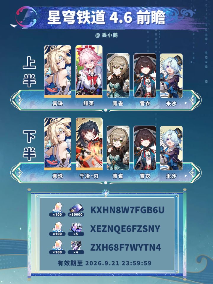 【星穹铁道4.6】前瞻截图