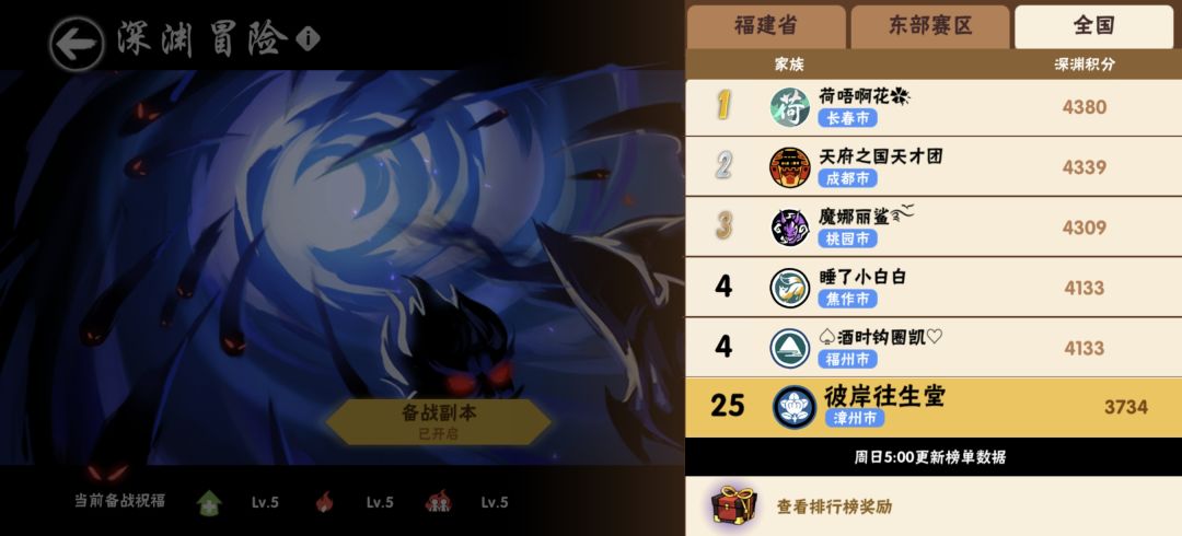 一区国25深渊家族招人了 2