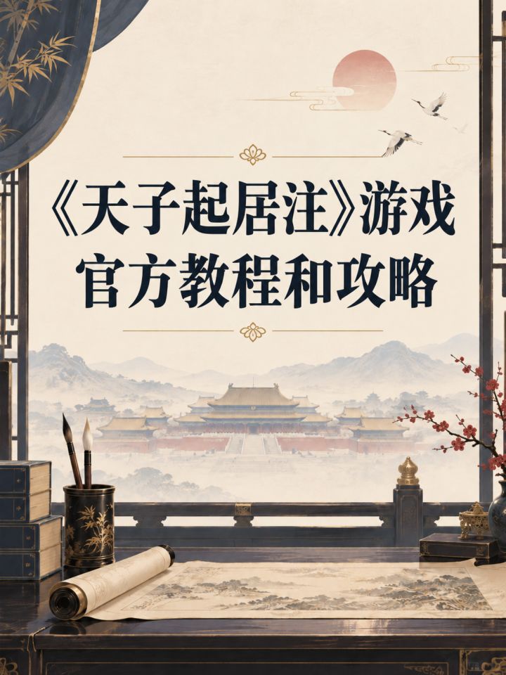 《天子起居注》最新官方详细教程 略有剧透截图