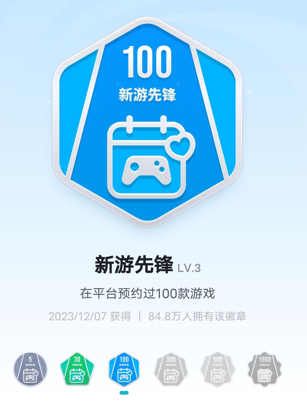 获得勋章你们有哪些 1
