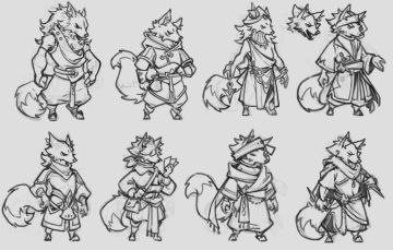 前面走来的是我们的狐狐方阵