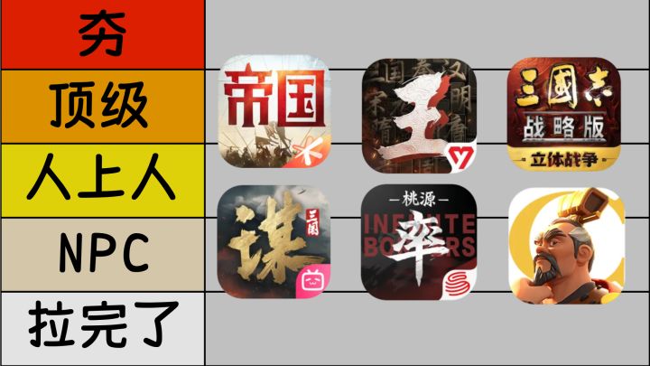 从夯到拉拆解6款SLG策略游戏截图
