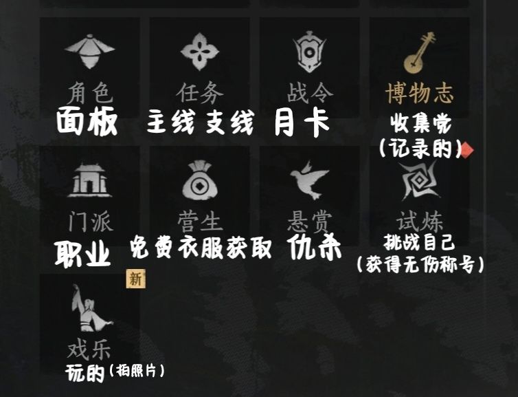 一张图带你玩懂燕云十六声 2